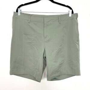 32Degrees Cool Green Performance Shorts Active Casual Large